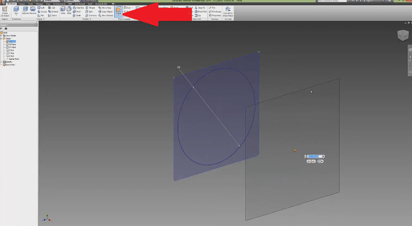 Autodesk Inventor Loft Tutorial 3D Insider