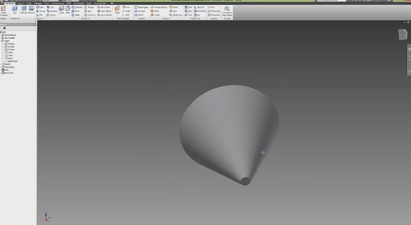 Autodesk Inventor Loft Tutorial 3D Insider