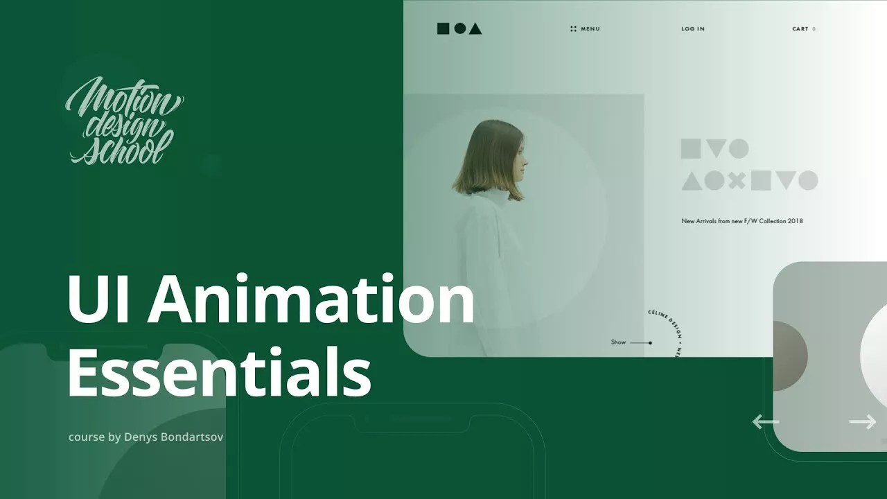 (Download) UI Animation Essentials Motion Design School 3dmaxfarsi