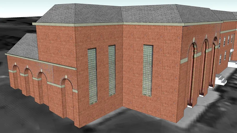 Lady Beaverbrook Gym 3d model