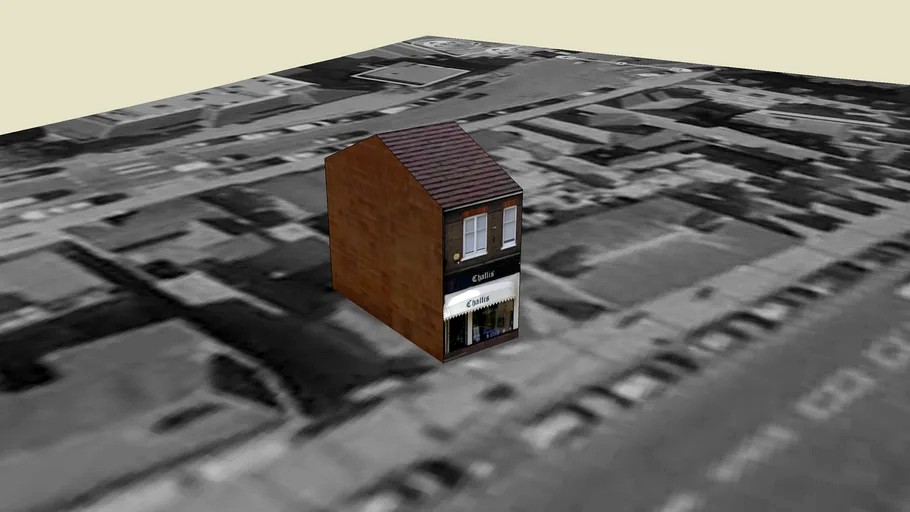 Clothes Shop Harpenden 30 High Street Harpenden 3d model