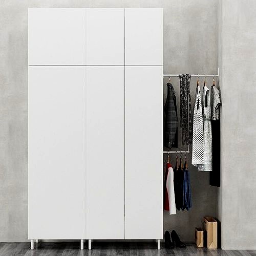 IKEA OPHUS Wardrobe for clothes 3d model