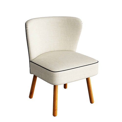 Zara Home Chair 3d model