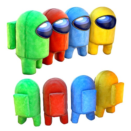 Among us toy 3d model