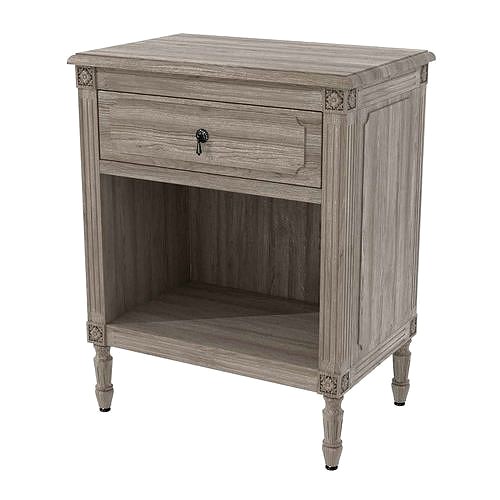 Restoration Hardware LOUIS XVI OPEN NIGHTSTAND 3d model