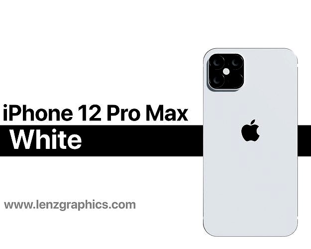iPhone 12 Pro Max White 3d model