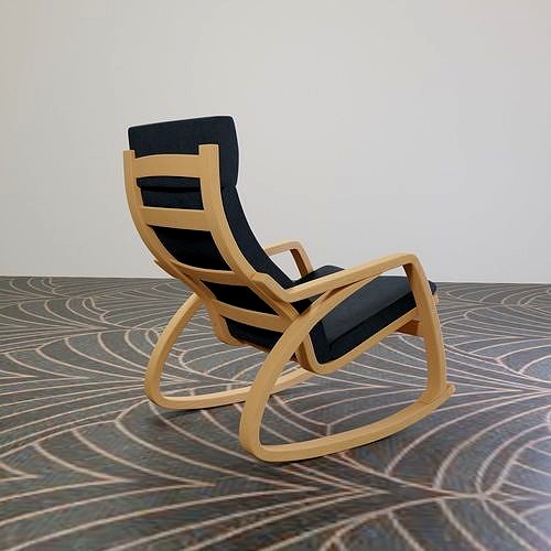 IKEA Poang Rocking Chair 3D model