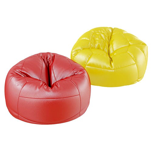 Bean bag Volleyball ball 3d model