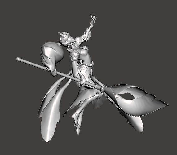 Battle Queen Janna 3D model 3D