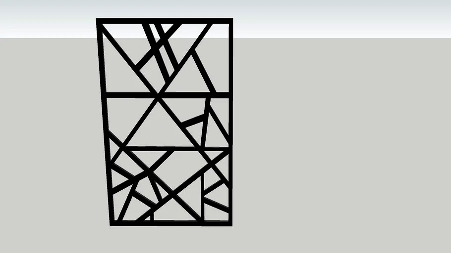 Divider wall 3d model