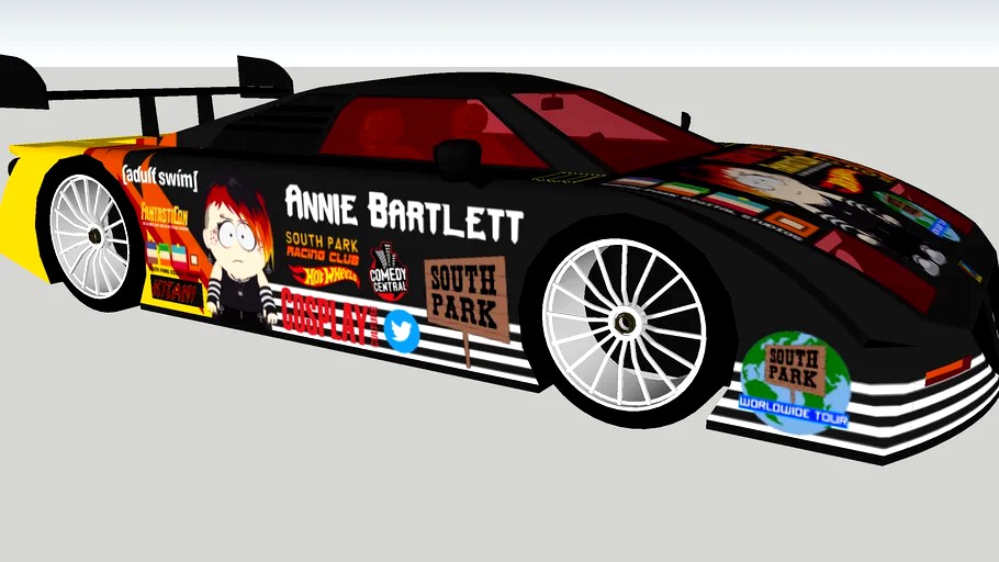 South Park Annie Bartlett Car 3d model