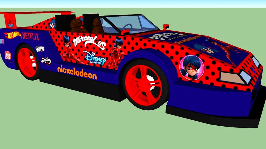 Miraculous Ladybug Car 3d model