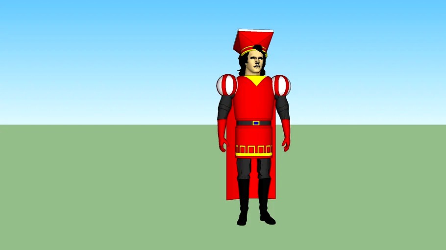 Lord Farquaad 3d model