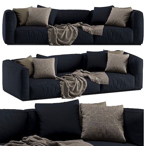 Poliform Sofa Shangai 3d model