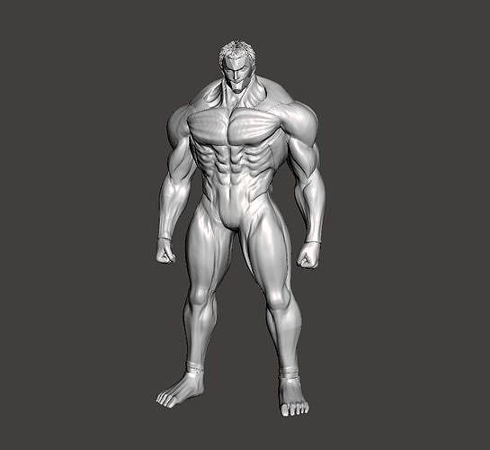 Armored Titan 3D Model 3D