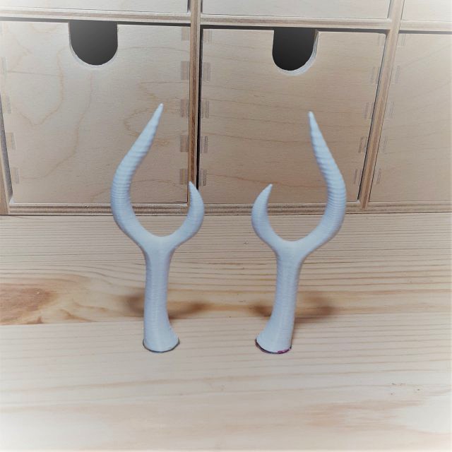 Alastor horns hazbin hotel cosplay 3d model