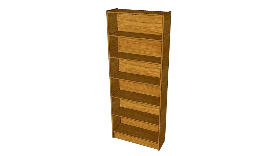 IKEA 'Billy' Bookcase 3d model