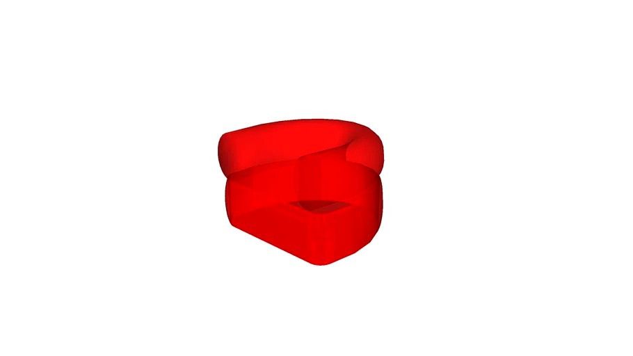 Inflatable Chair Five Below 3d model