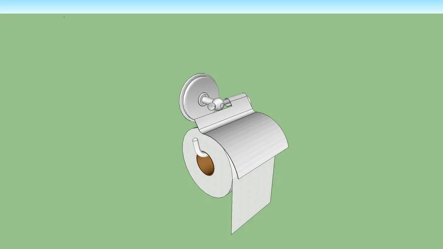 Toilet paper bin 3d model