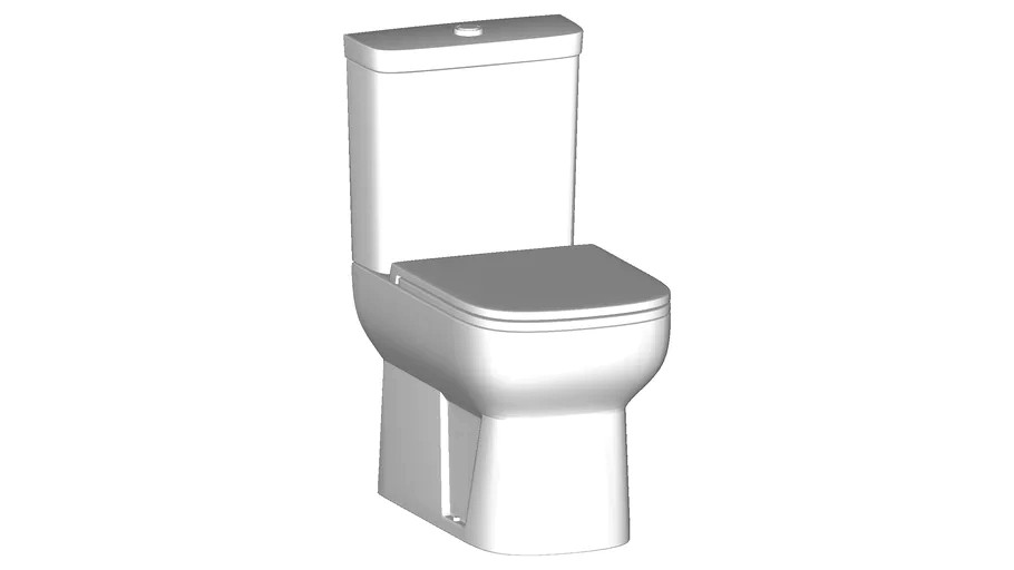 Toilet Bowl Vitra S20 3d model