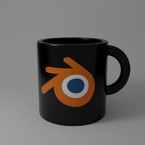 Blender Mug 3d model
