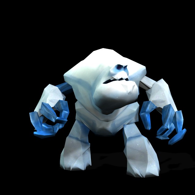 marshmallow frozen 3d model