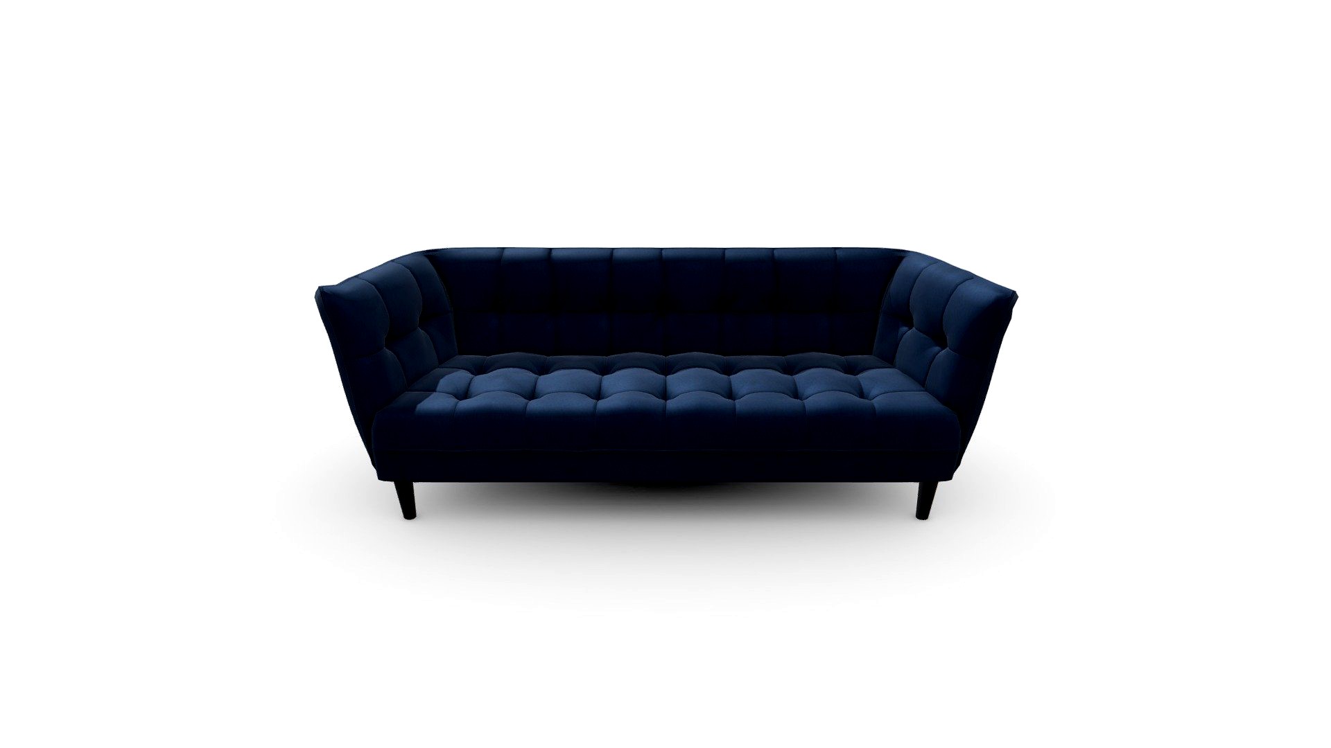 TM773 SOFA 3 PUESTOS JONNA TELA VIC AZUL NAVY 3d model