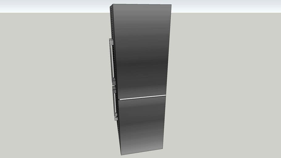 Fisher & Paykel 4 door fridge 3d model