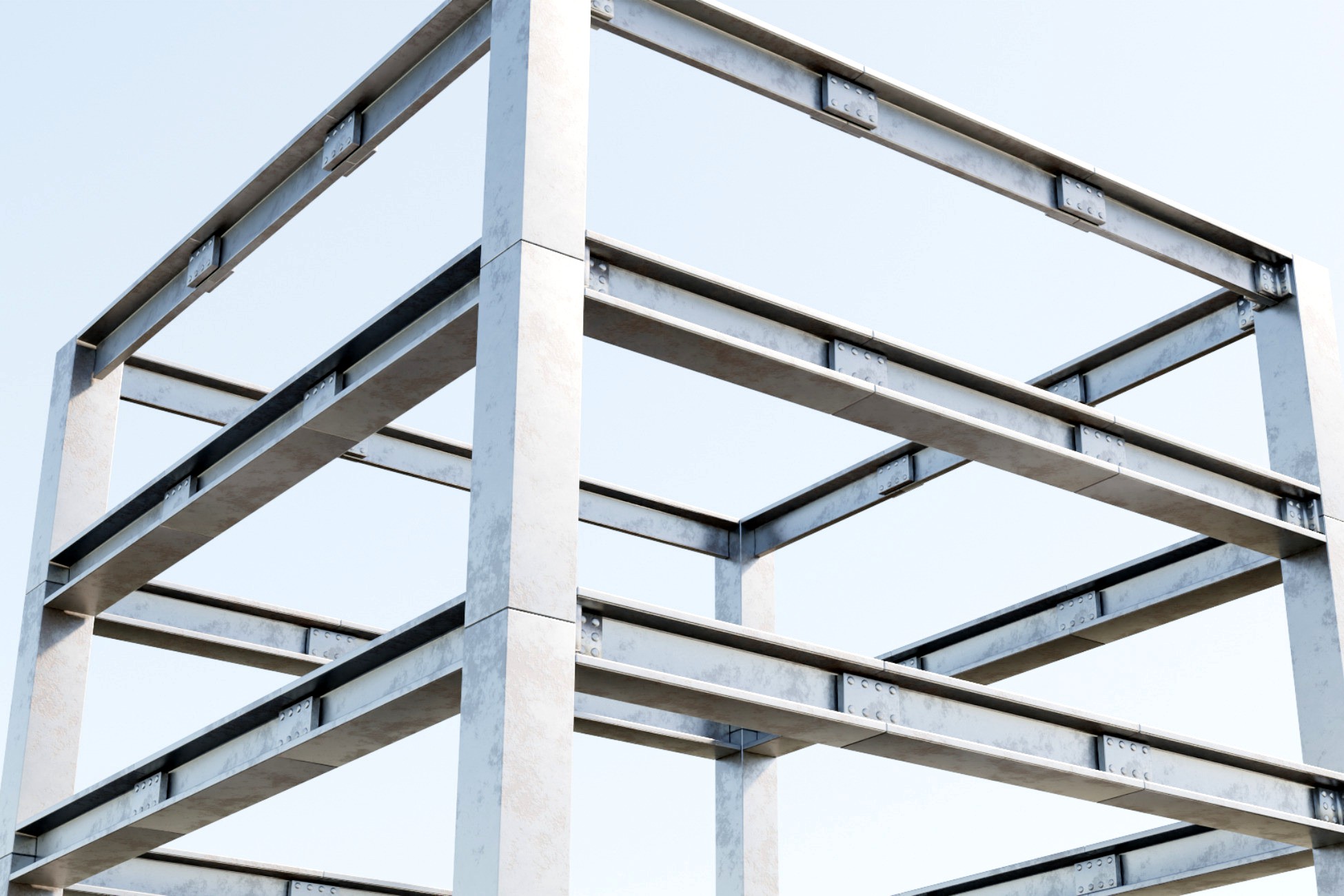 Modular Steel Beams 3d model