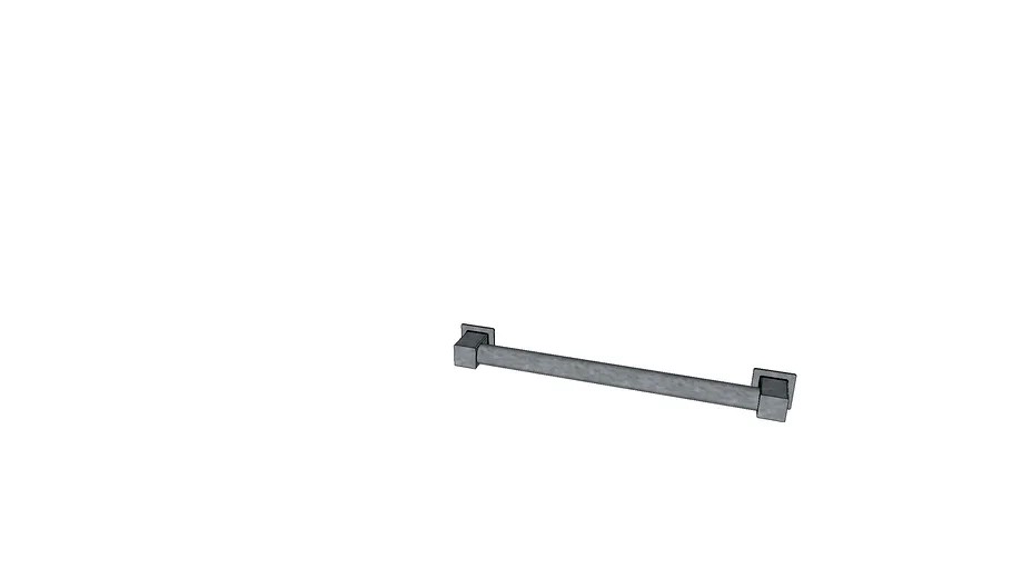 Moen 90 Degree 24' Grab Bar Horizontal 3d model