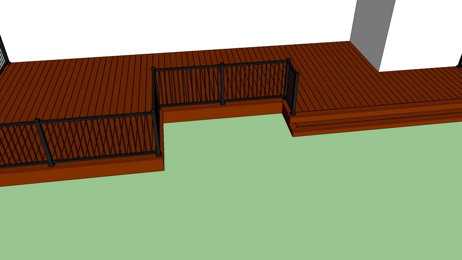 Roome Deck 3d model