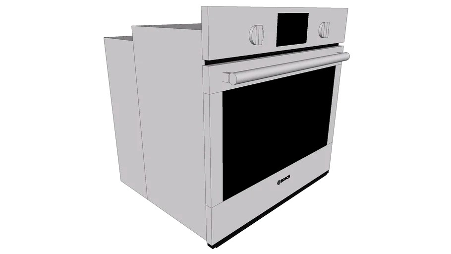 BoschWallOvensHBL5351UC 3d model