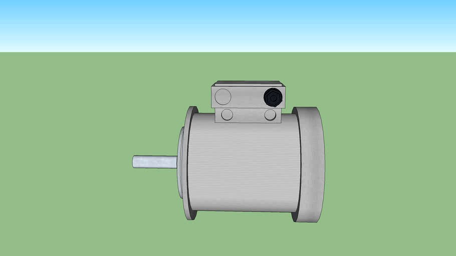 Motor de corriente directa 3d model