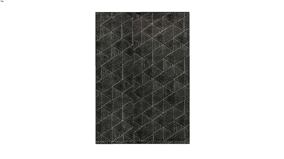 Ikea STENLILLE Low Pile Rug 3d model