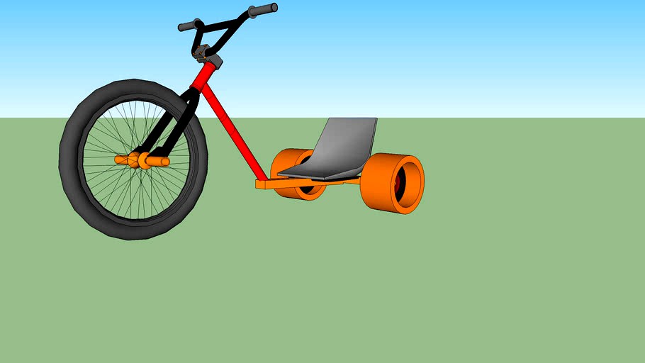 trike drift 3d model