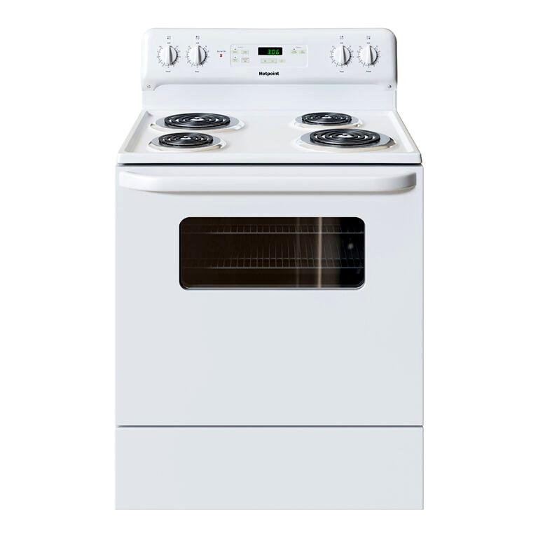 HOTPOINT STANDARD CLEAN ELECTRIC RANGE (321357) 3d model