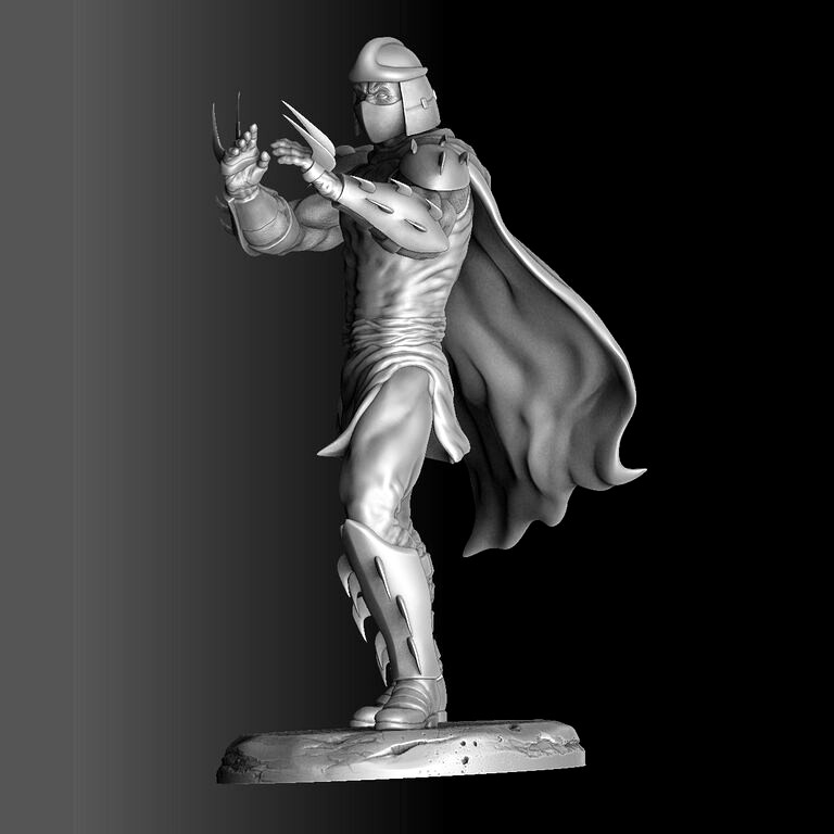 Super Shredder. TMNT 1987 (173910) 3d model