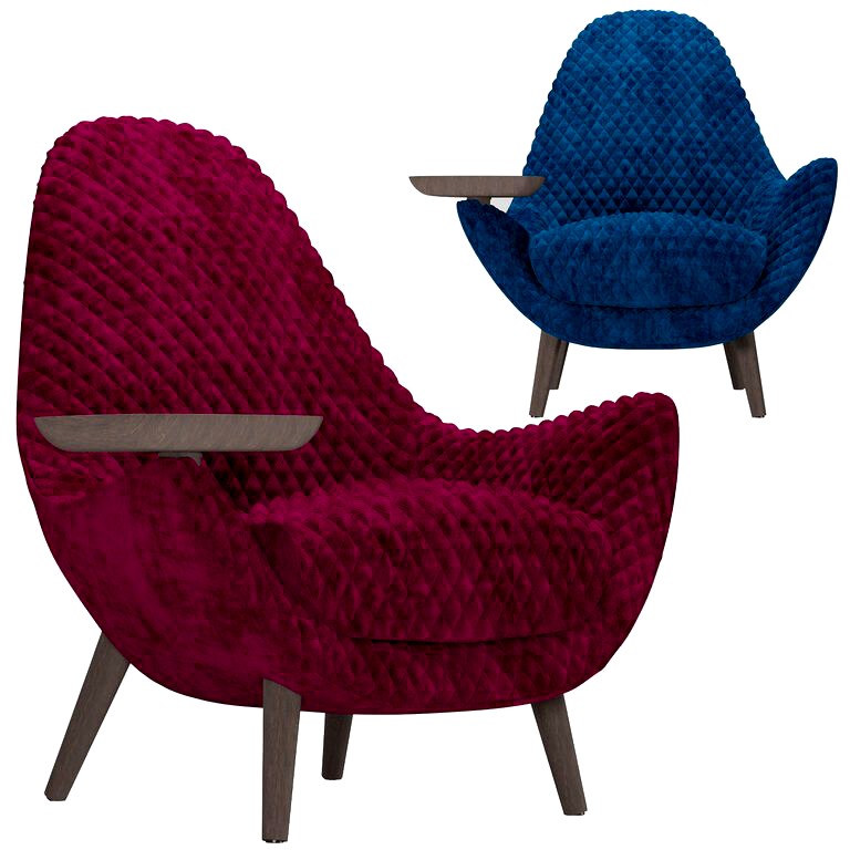 Poliform Mad King armchair (139378) 3d model