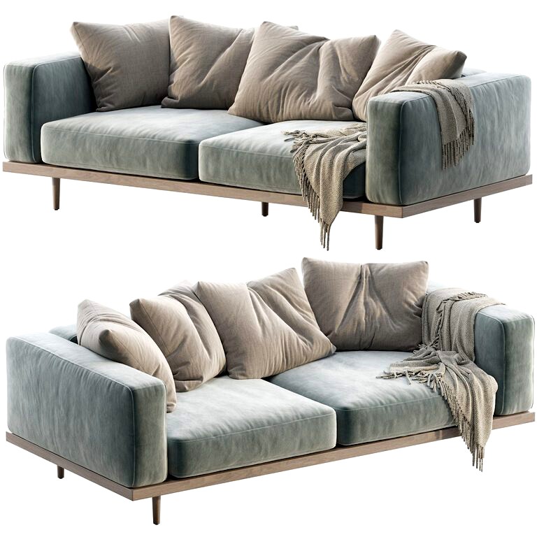 Newport Sofa (84") (127050) 3d model