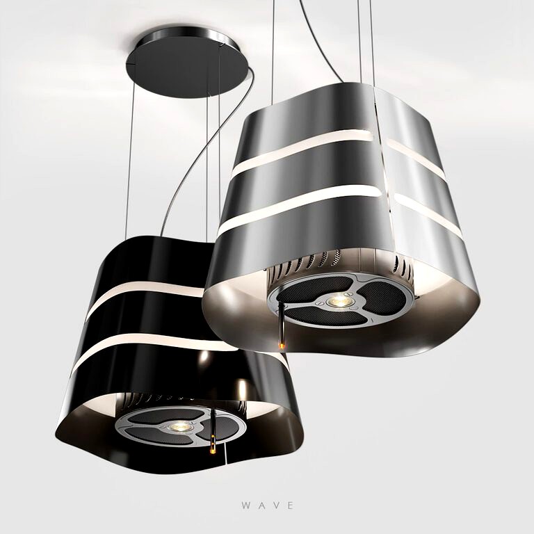 Elica Wave Island hood (117902) 3d model