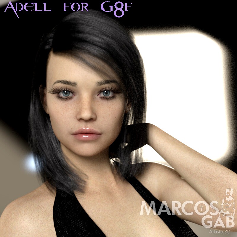 Adell for G8F 3d model