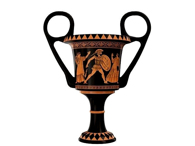 Kantharos Ancient Greek Pottery 3d model