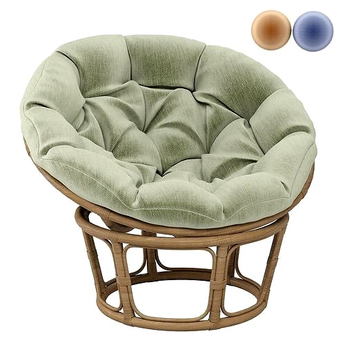 Papasan Chair 3d model