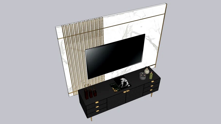 TV Unit 3d model