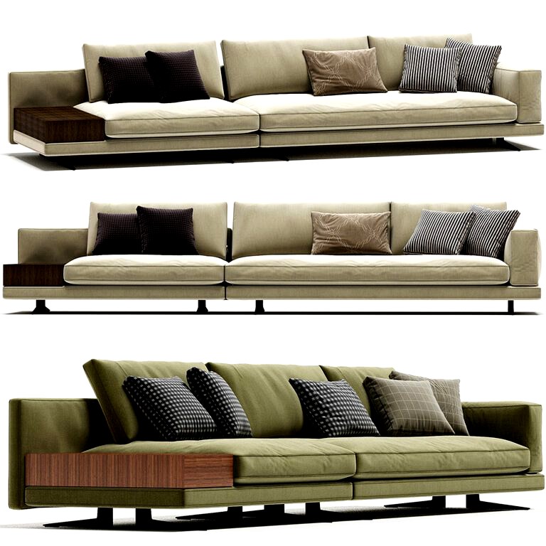 Poliform Mondrian sofa (340414) 3d model