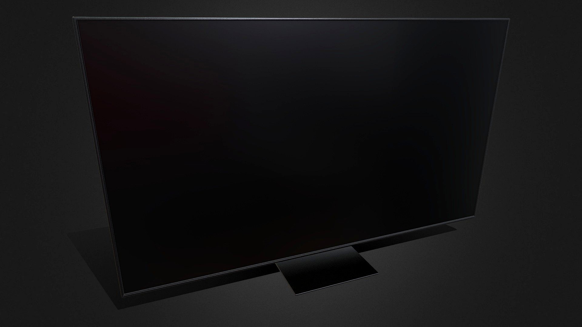 Television V01 LowPoly 3d model