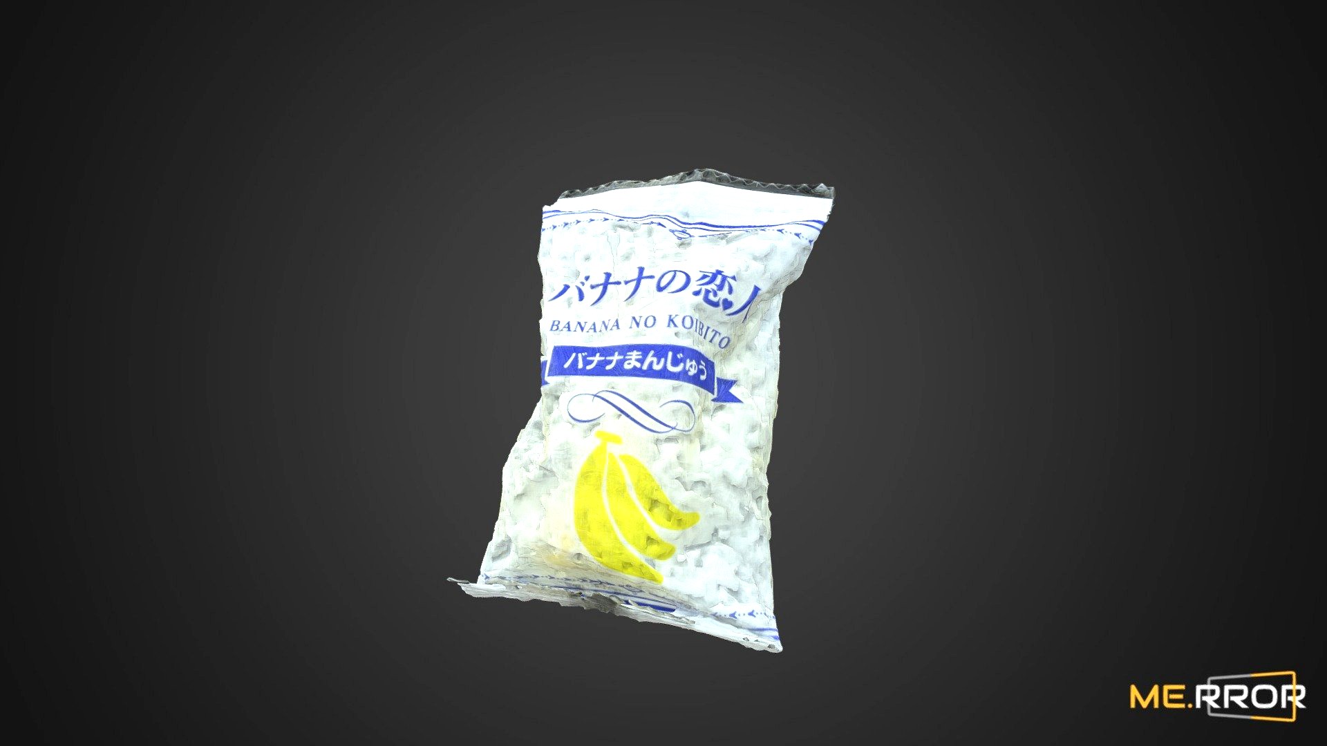 Japanese Banana Koibito 3d model