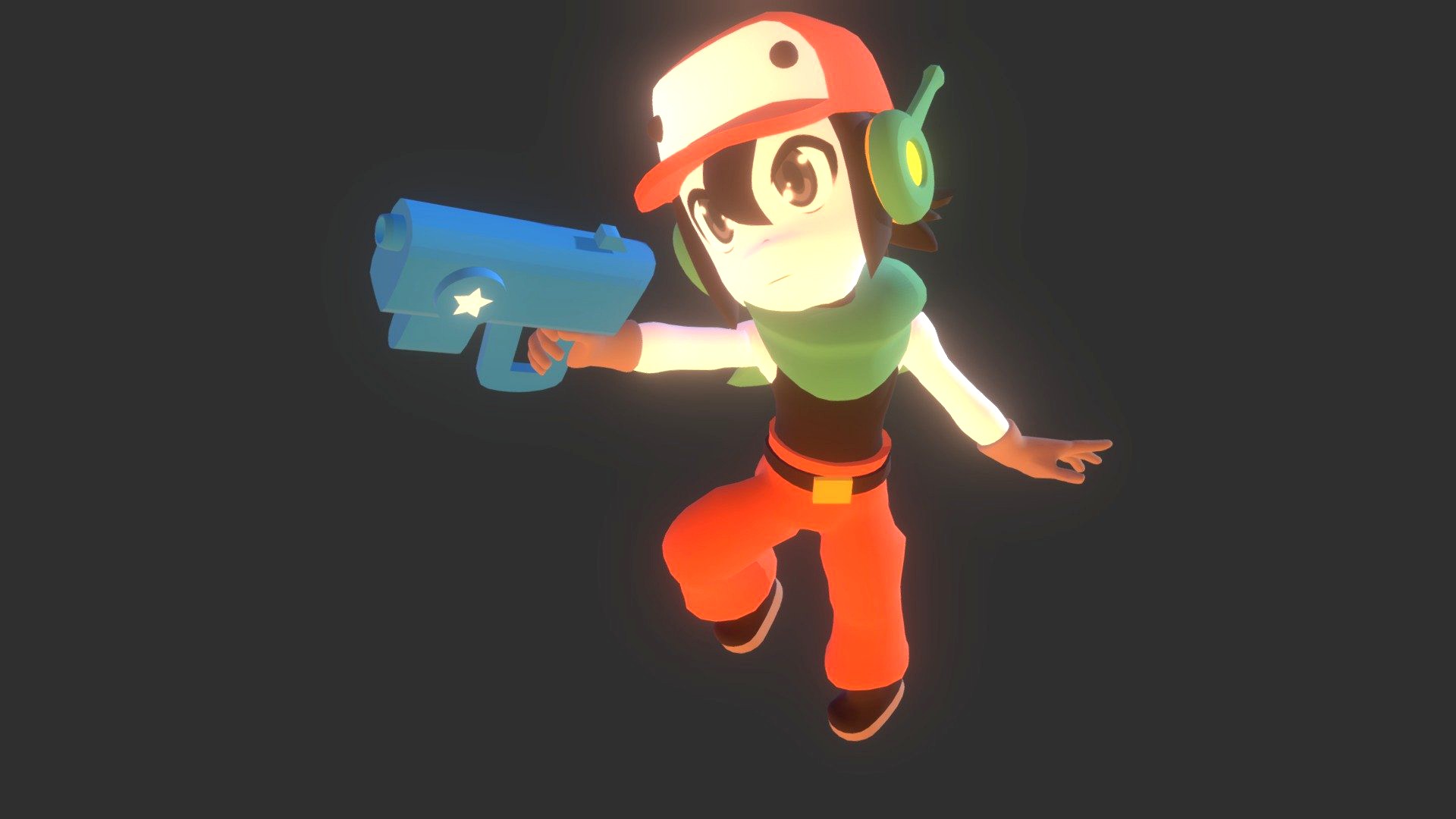 Chibi Quote Cave Story 3d model