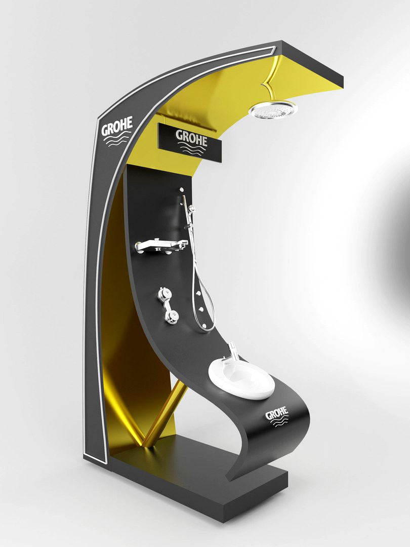 FSU Design for Luxury Bath Fittings Company 3d model