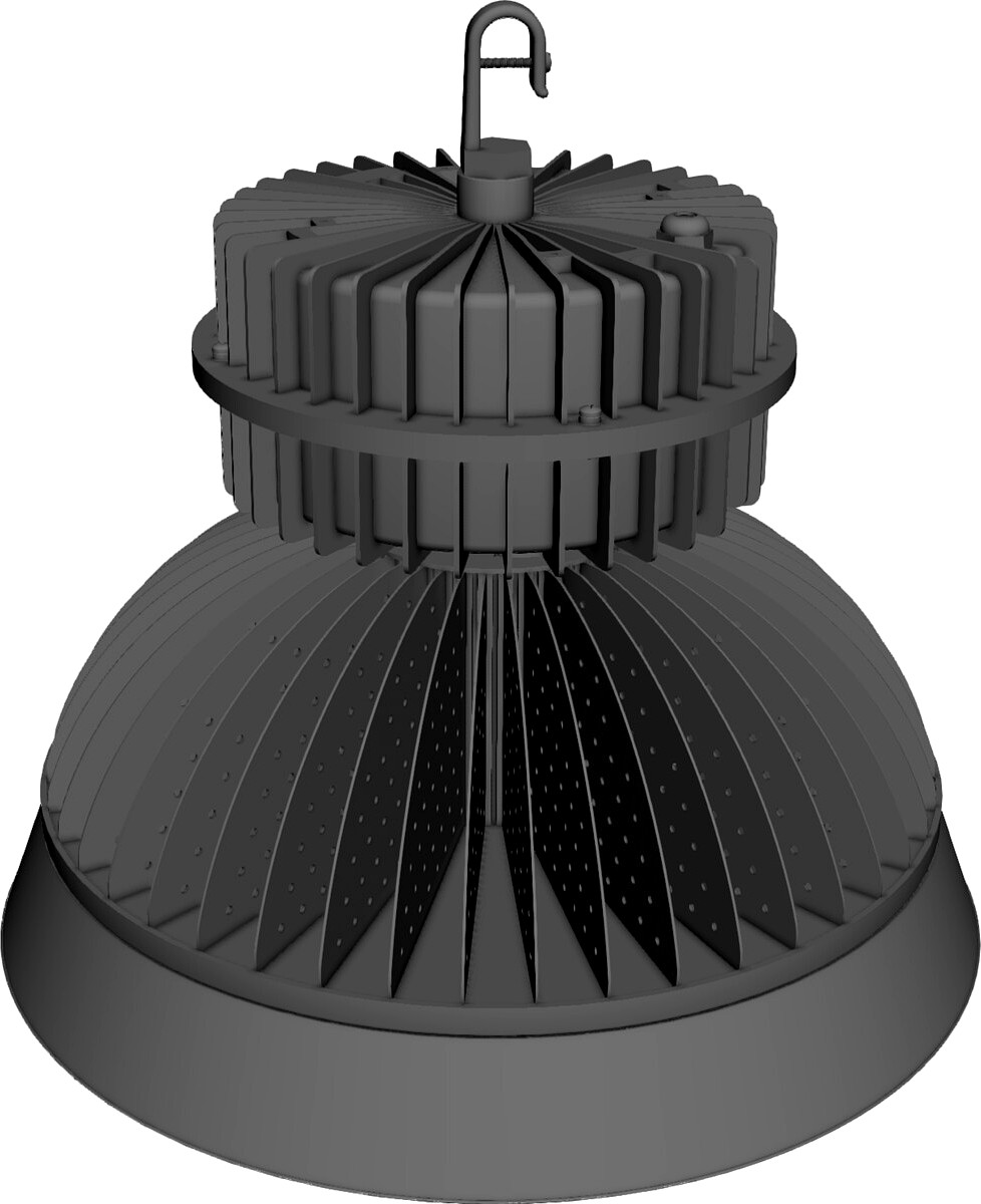 High Bay LED Light 3D CAD Model